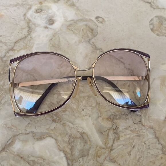 Balenciaga Vintage 1970s Oversized Glasses - Picture 5 of 14